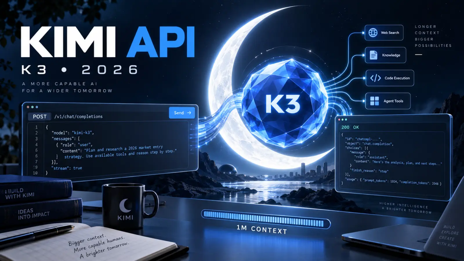 Moonshot Kimi API Review: Kimi K3, Models, Tools, Pricing, and Access in 2026