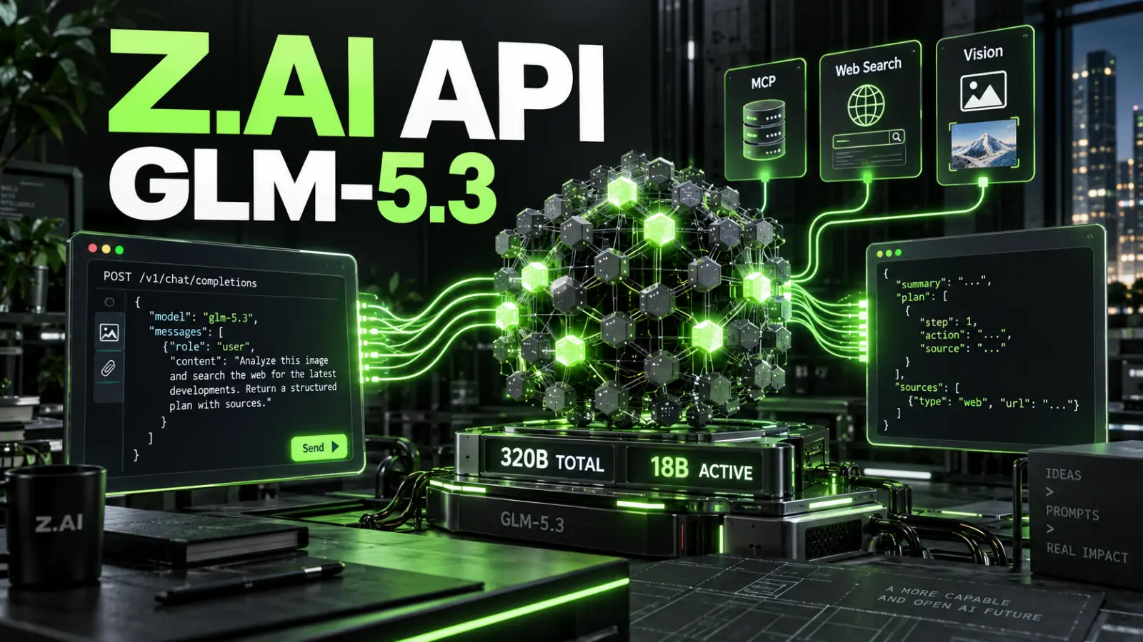 Обзор Z.ai и GLM API: GLM-5.3, Flash, инструменты, цены и open-weight модели в 2026 году