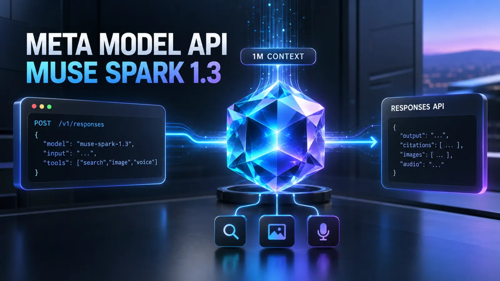 Обзор Meta Model API: Muse Spark 1.3, изображения, Voice, агенты и цены в 2026 году