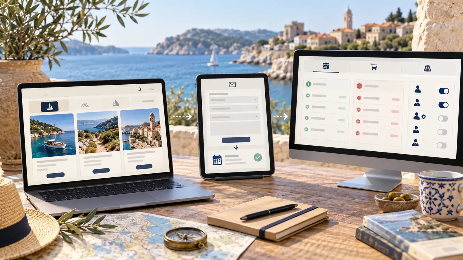 FlyGuru: сайт и система управления туристическим бизнесом